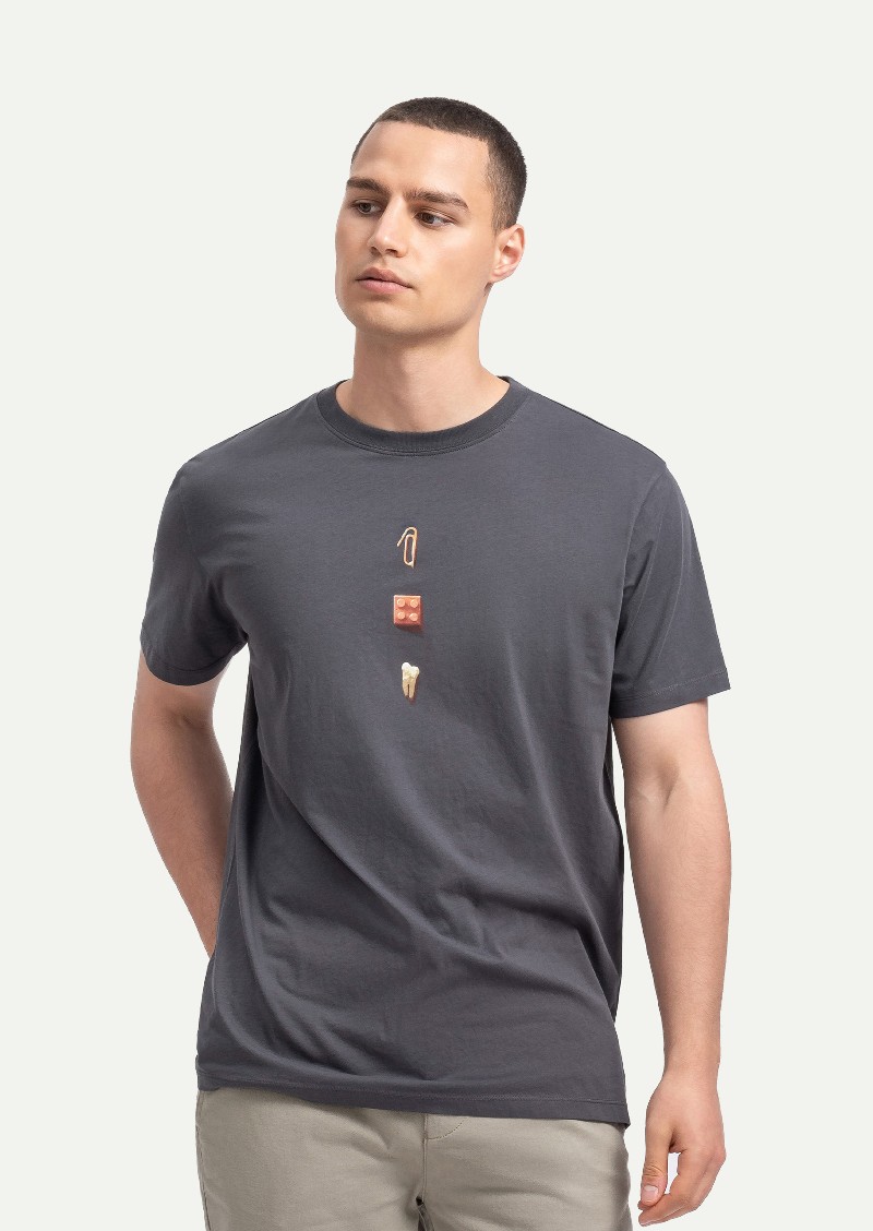 KAFT Mürdüm Unisex Regular Tasarım Tişört Box - 2